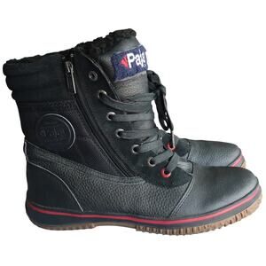 Pajar Canada Trooper 2.0 Lace Up Black Waterproof Winter Boots Mens Snow 9 - 9.5